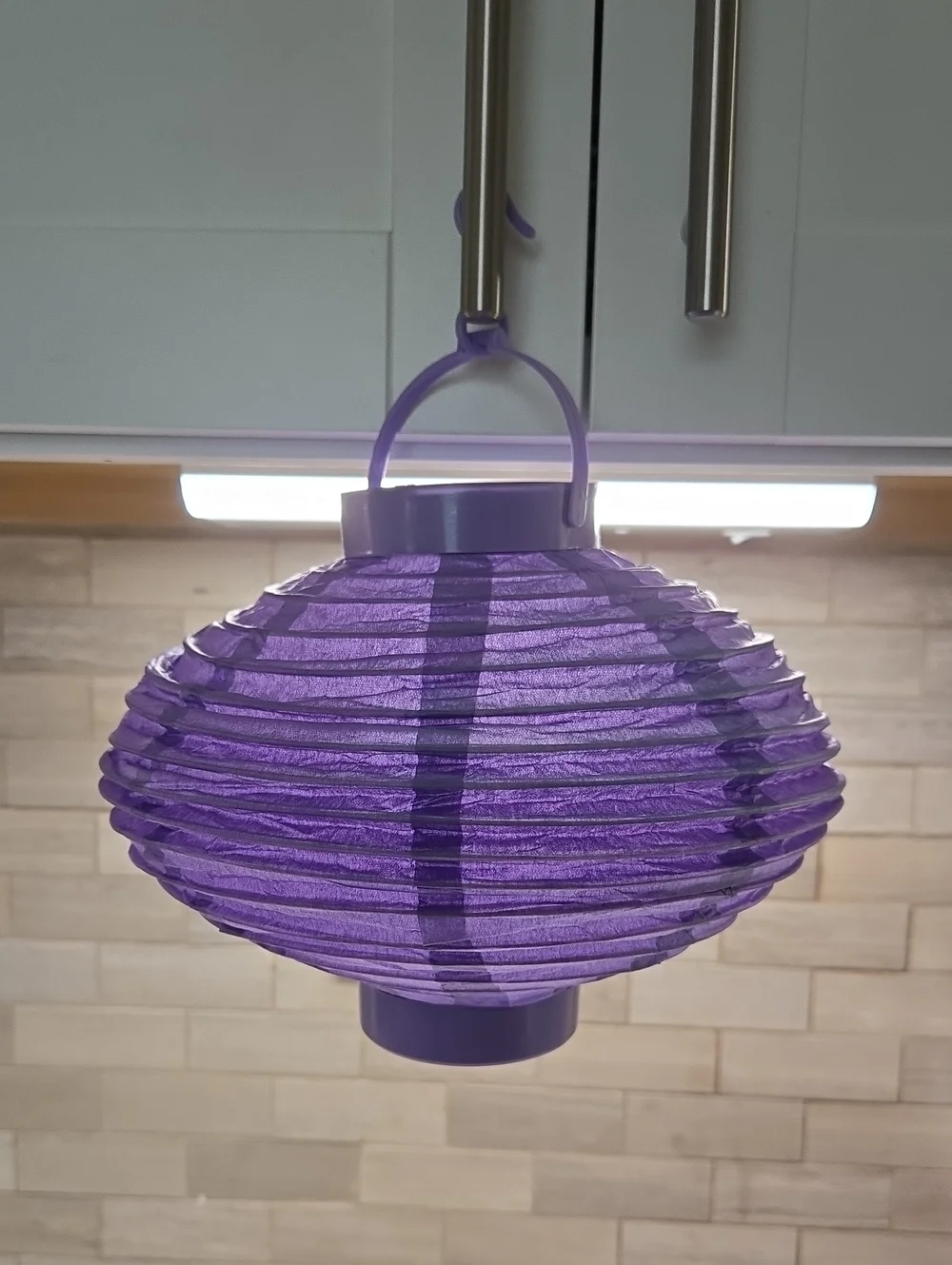 6 Paper Battery Lighted Lantetns